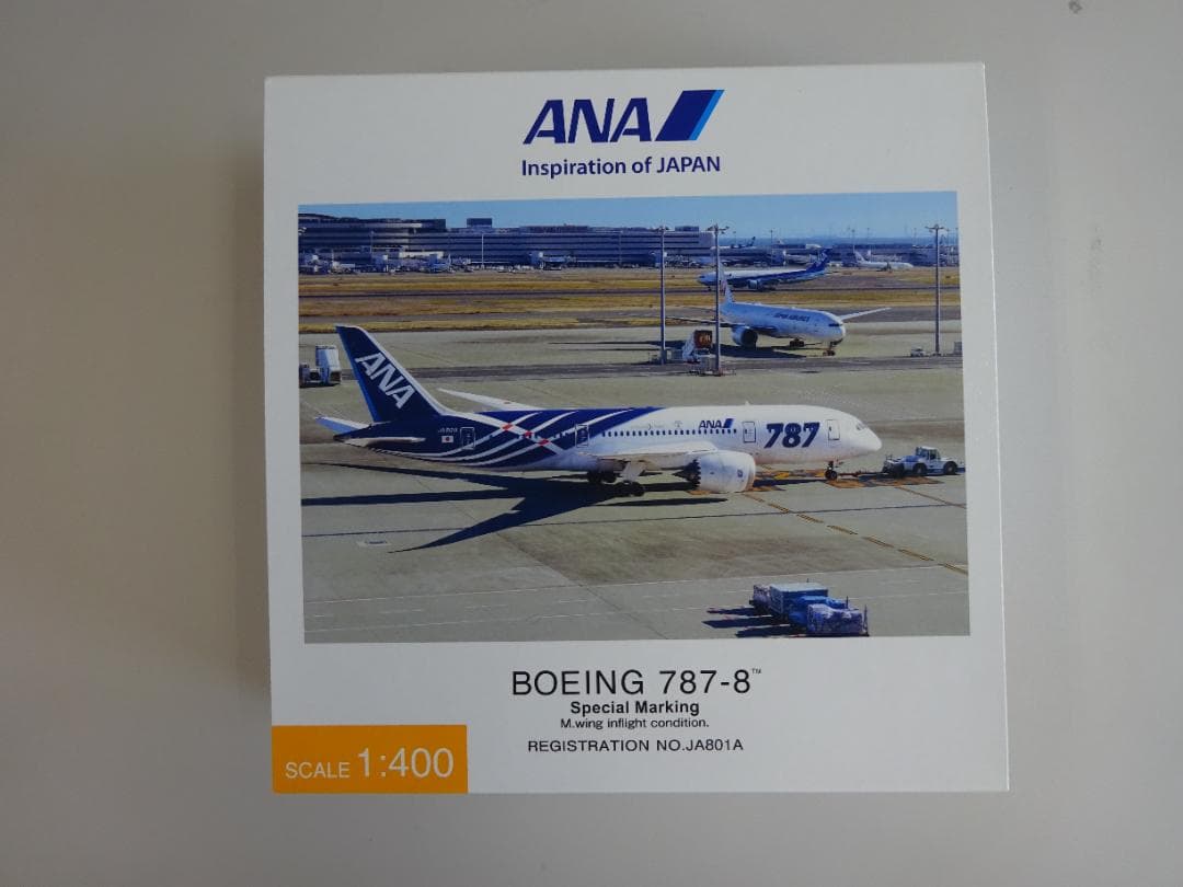 【新品未開封】全日空商事 ANA ボーイング787-8 JA801A 1/400