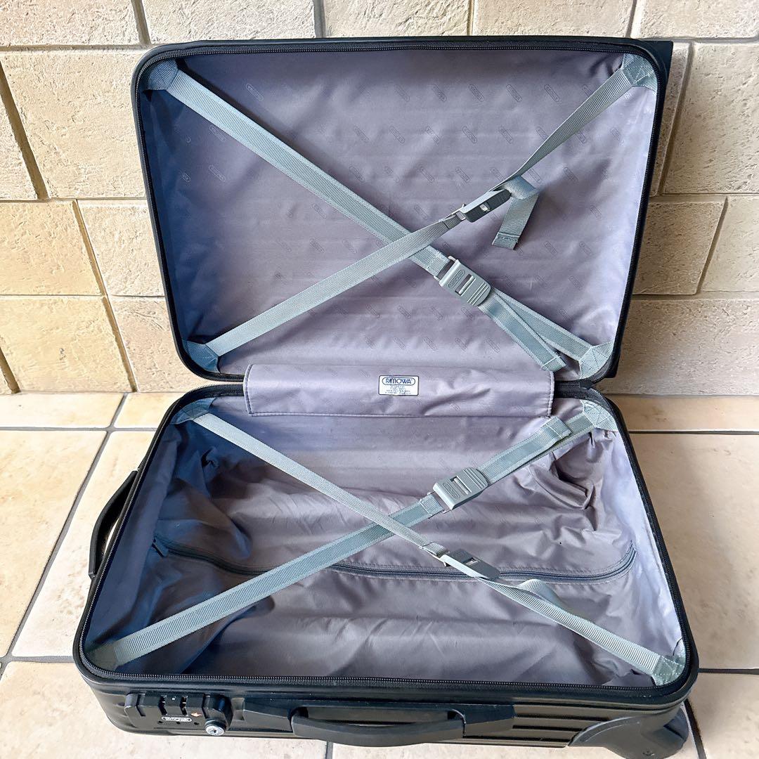 【美品】リモワ サルサ スーツケース キャリーケース 35L 2輪 ブラック