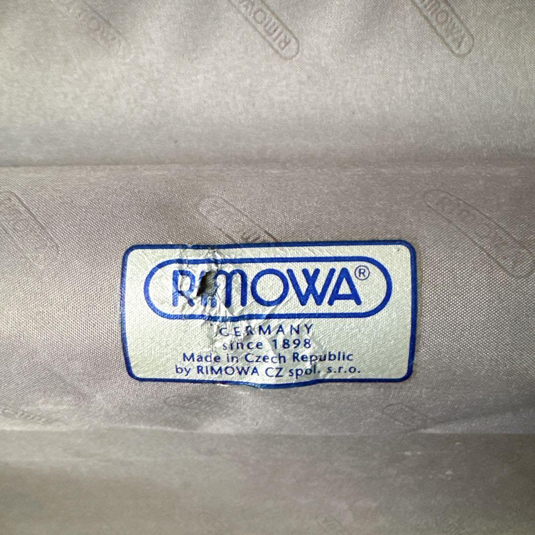 【美品】リモワ サルサ スーツケース キャリーケース 35L 2輪 ブラック