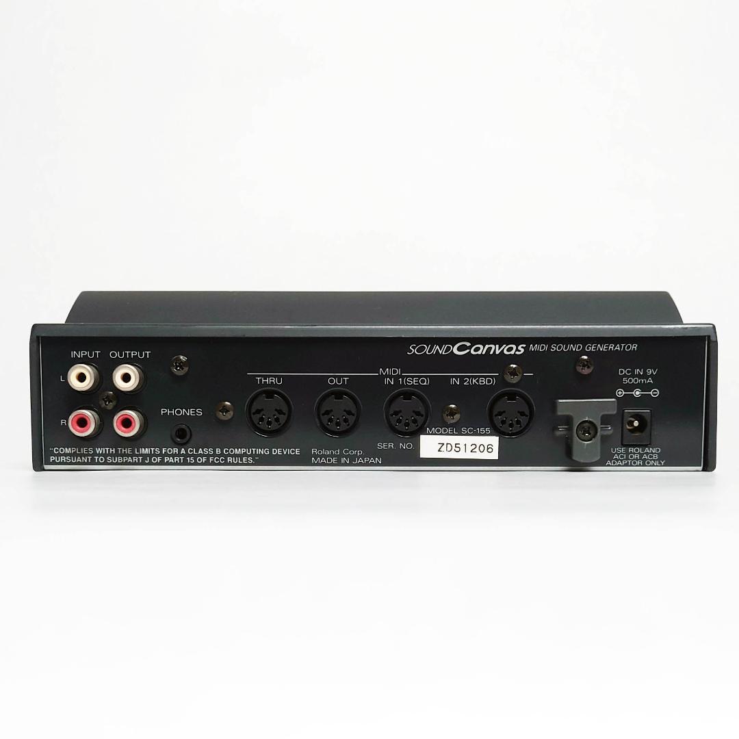 Roland SC-155 サウンドキャンバス GS/GM 音源モジュール