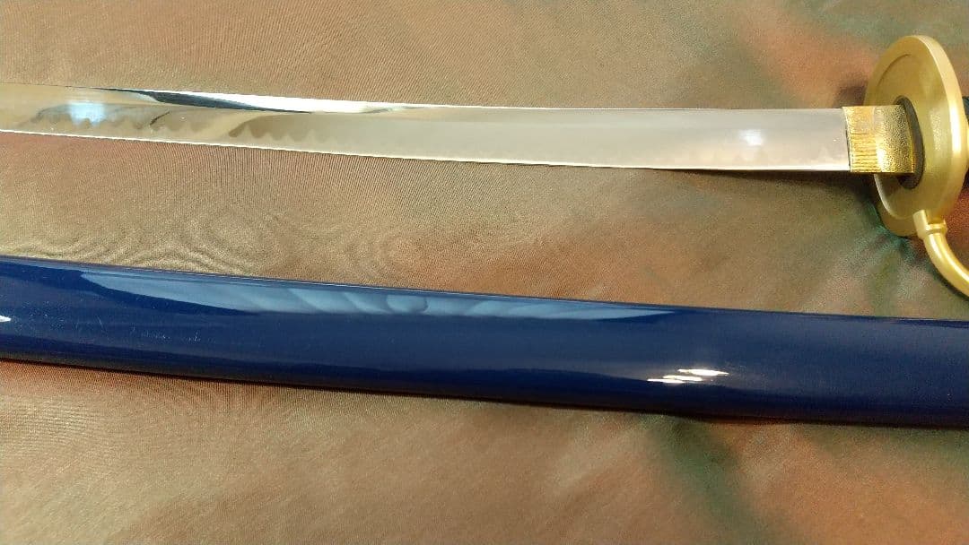 【金属刀身】模造刀 海賊 ワンピース シャンクス 武具 日本刀 コスプレ 模擬刀