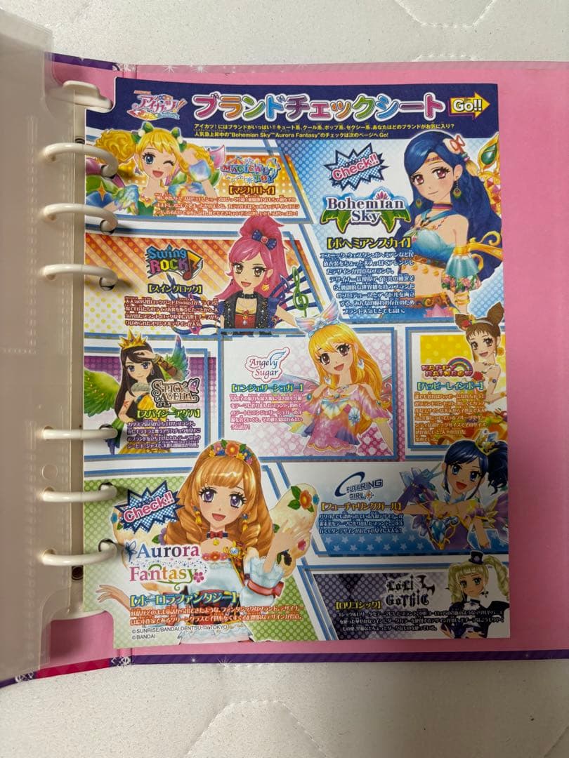 アイカツカードまとめ売り　バインダー付き