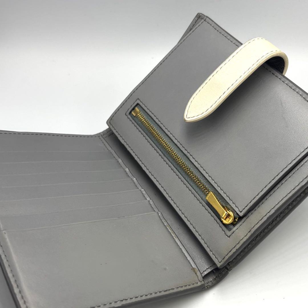 ちりツーキ 　　CELINE セリーヌ ミディアム ストラップウォレット