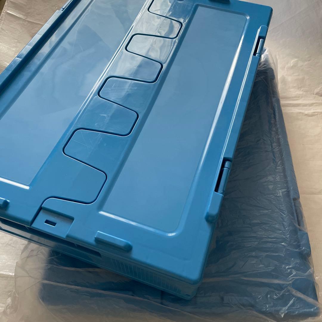 サンコー　折りたたみ コンテナ P51B 蓋付き 5個