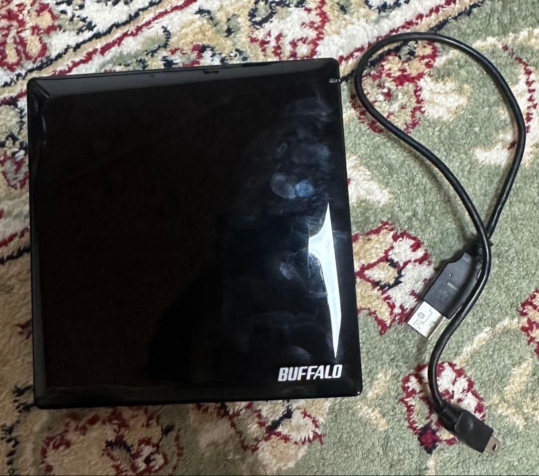 BUFFALO USB 3.0 Blu-rayドライブ 9.5mm