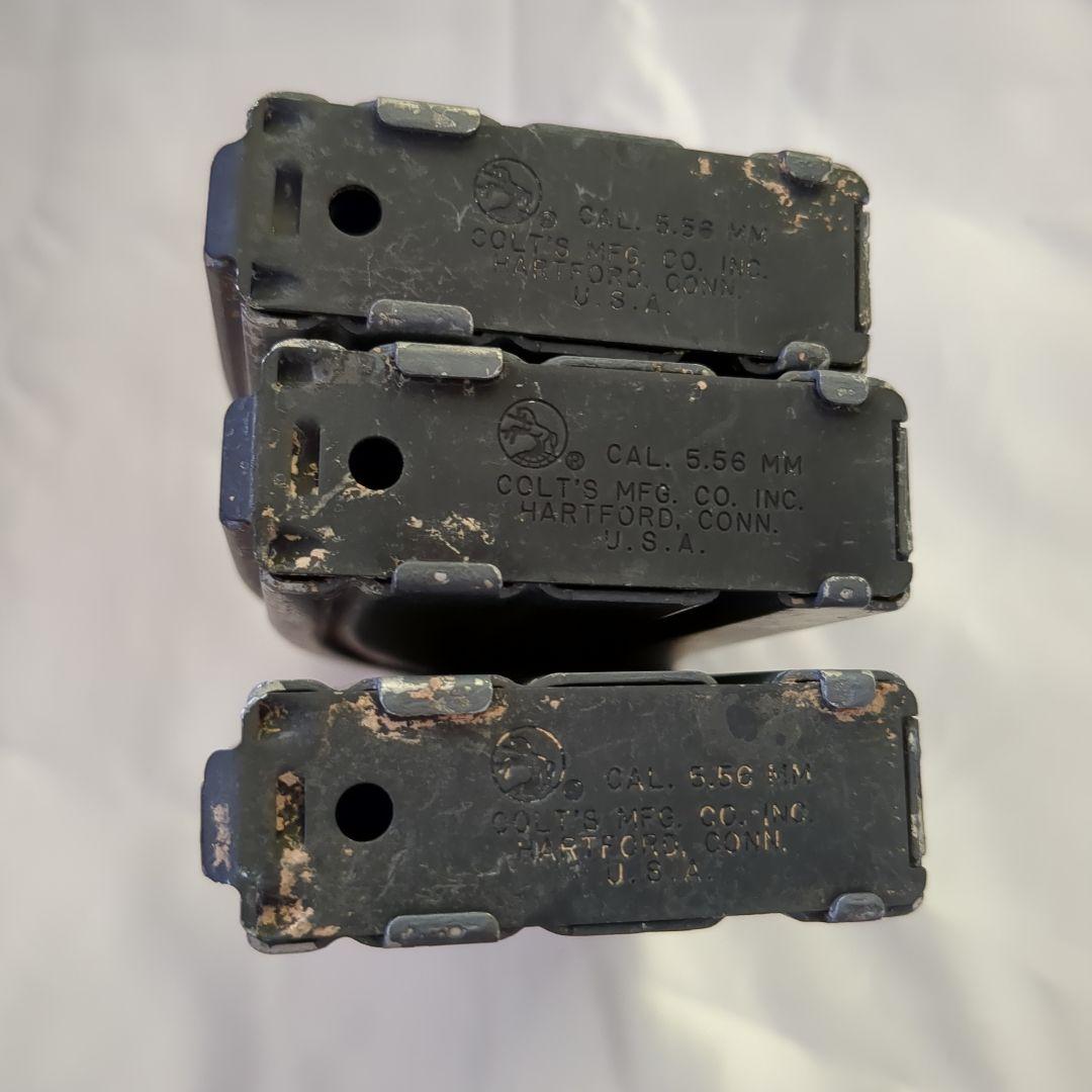 米軍　COLTS M16 M4 マガジン　3本　①