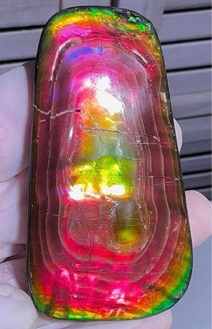 【期間限定セール】アンモライト 天然研磨ルースストーン