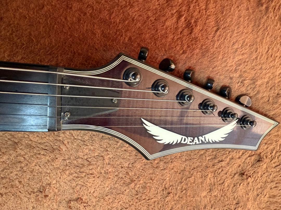 ギター Dean Custom 450 Flame Top EMG