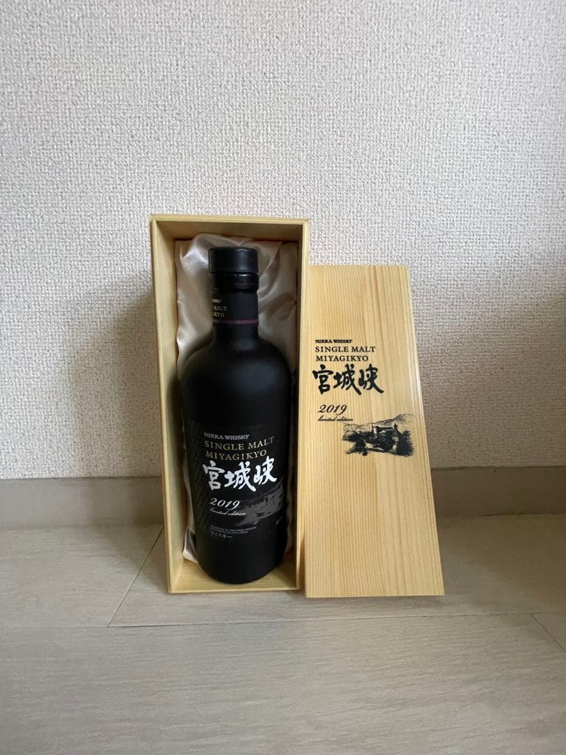 宮城峡 シングルモルト 2019 リミテッドエディション 空瓶