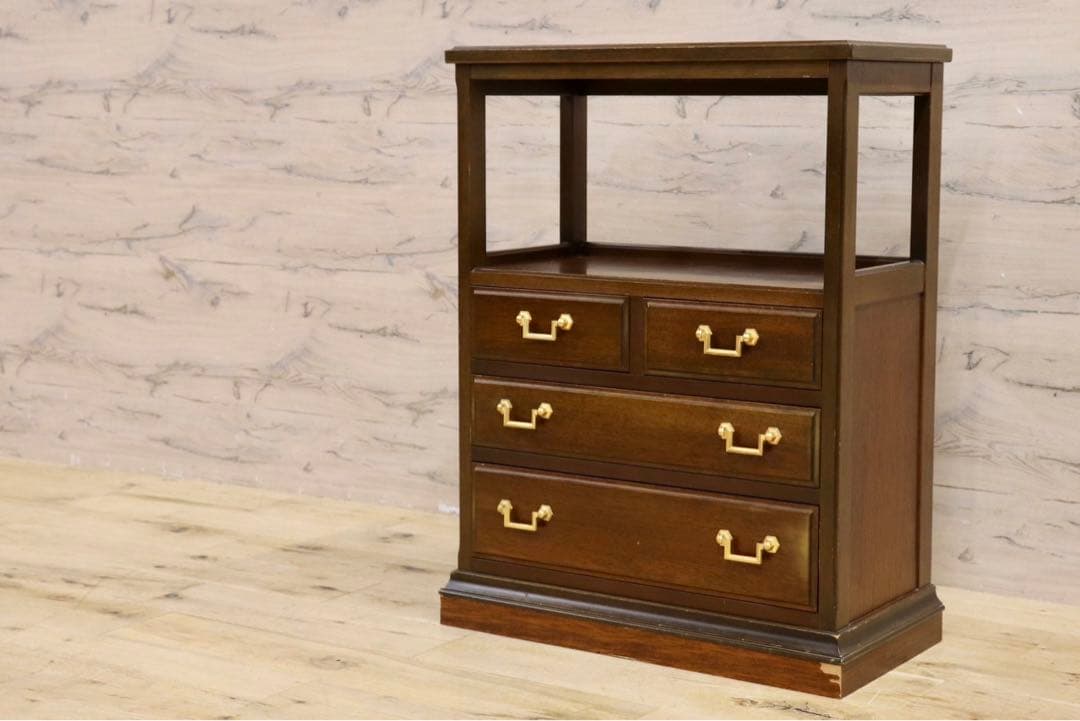 GMIS233○maruni / マルニ 地中海 電話台 キャビネット サイド