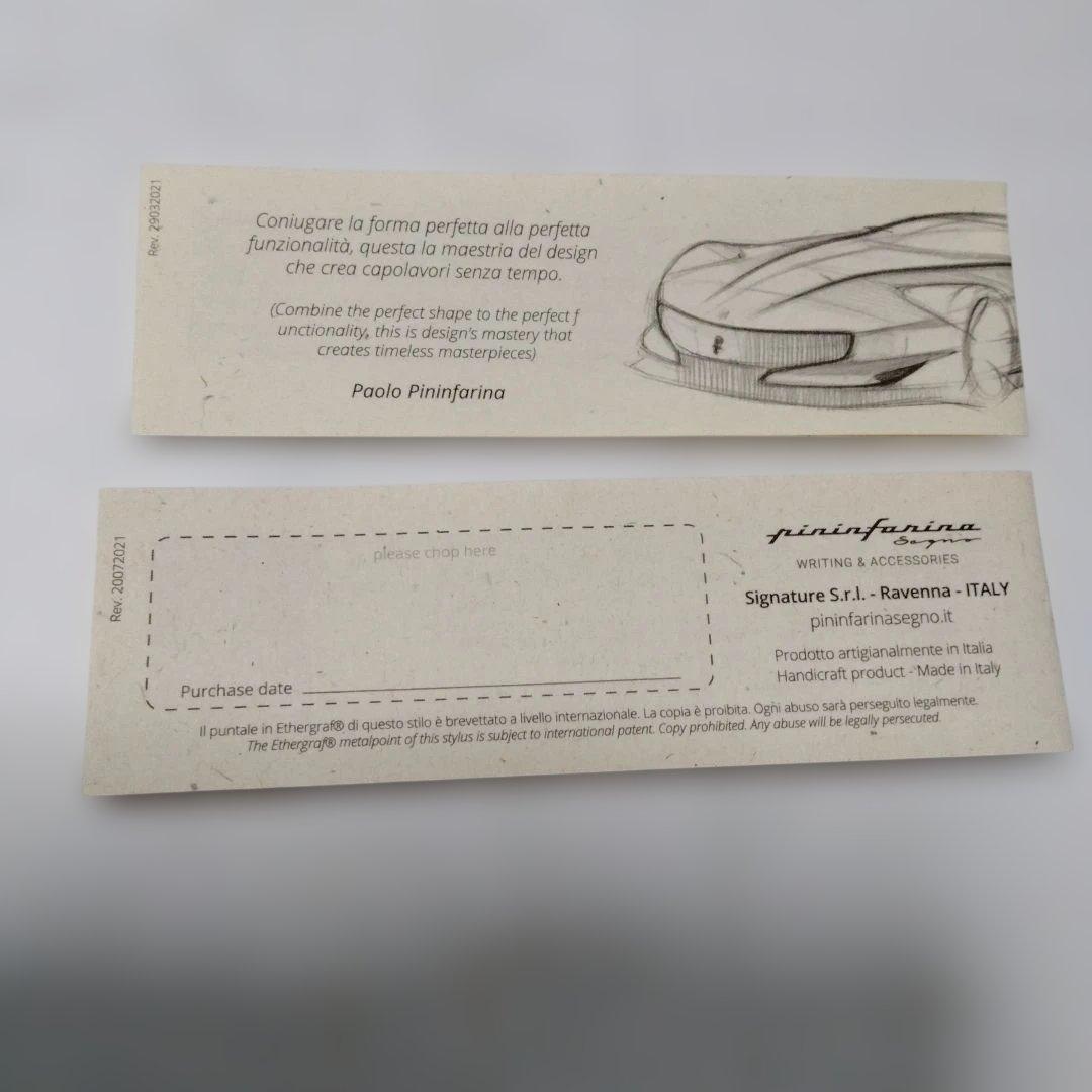 【レア】ピニンファリーナ インクレスペン マセラティ　エンジン断面図