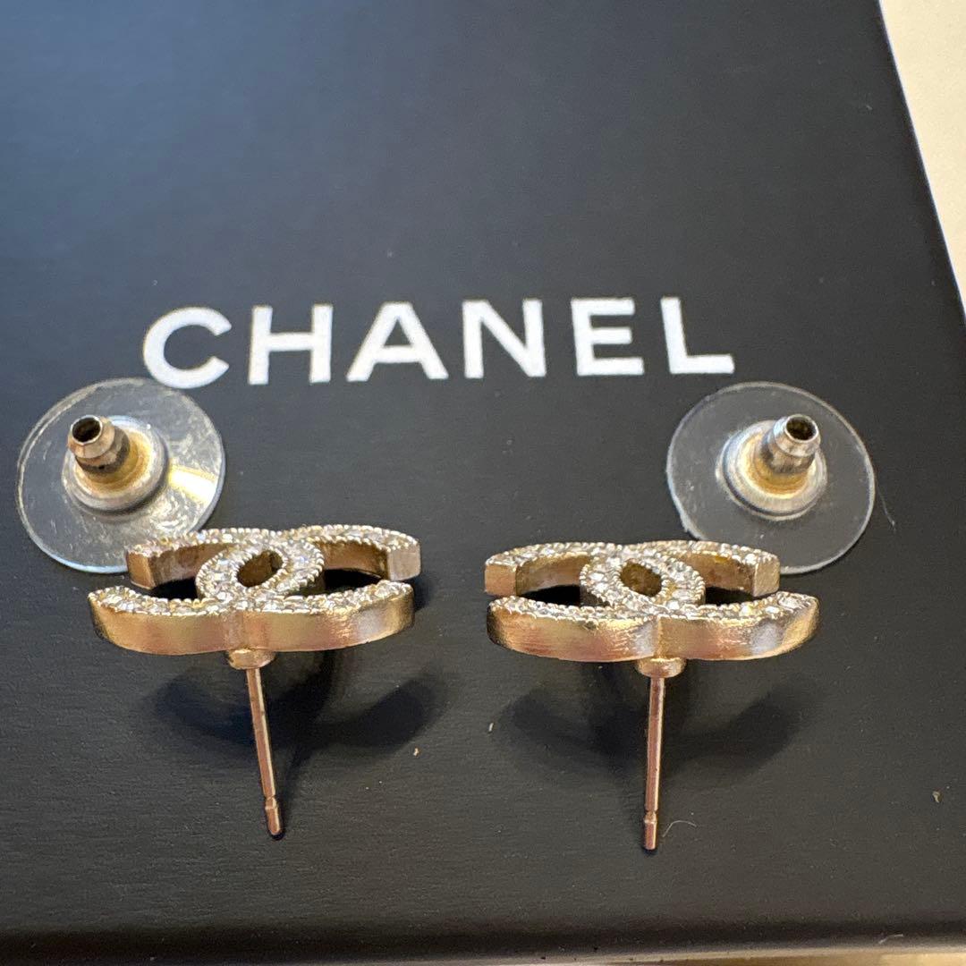 お値下げ　CHANEL CCマーク　ロゴピアス