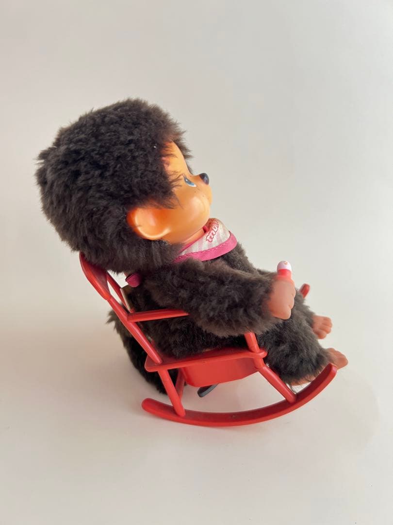 モンチッチ　オルゴール　ロッキングチェア　明治 懸賞 ノベルティ 非売品