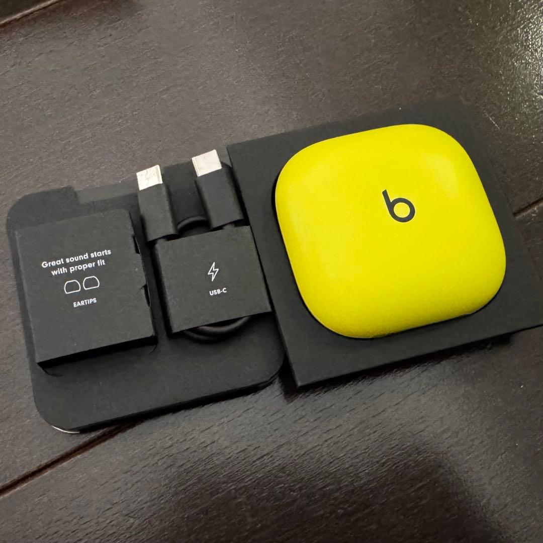 [美品]Beats Fit Pro ワイヤレスイヤホン イエロー
