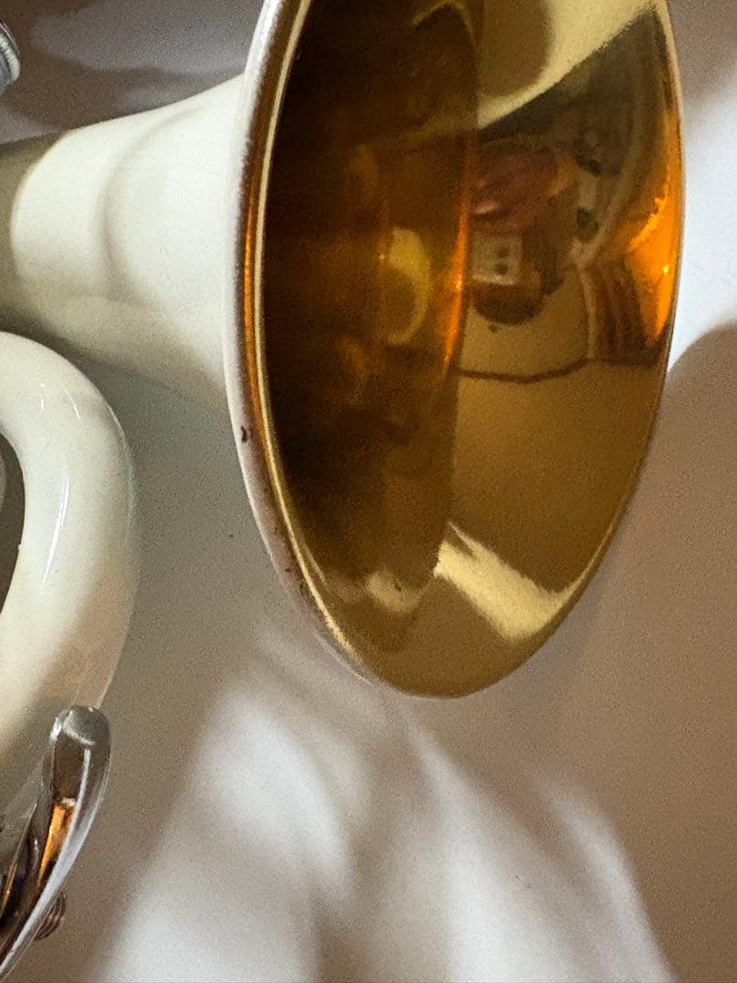 ポケットトランペット　ホワイト 本体