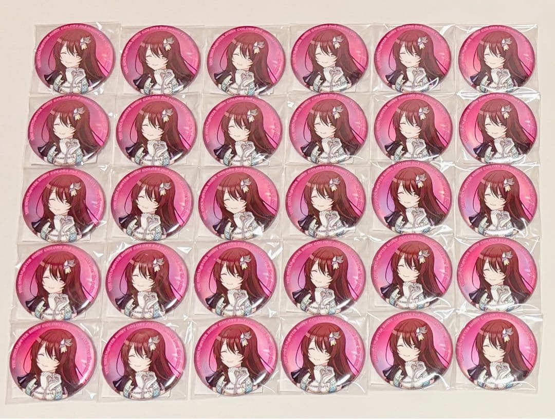 大崎甜花 Over the prism 公式φ75mmオーロラ缶バッジ