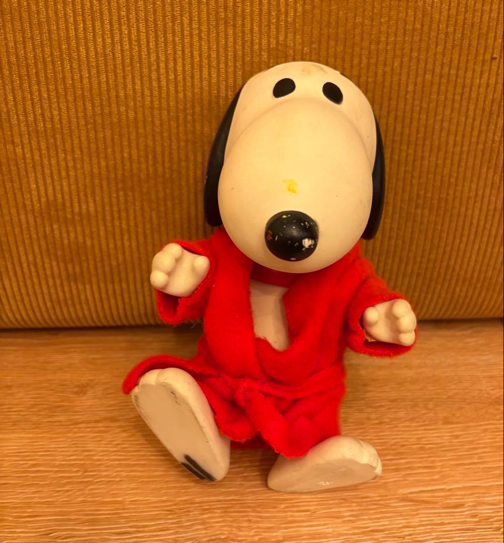 希少！60s SNOOPY スヌーピー ピーナッツギャング バスローブフィギュア