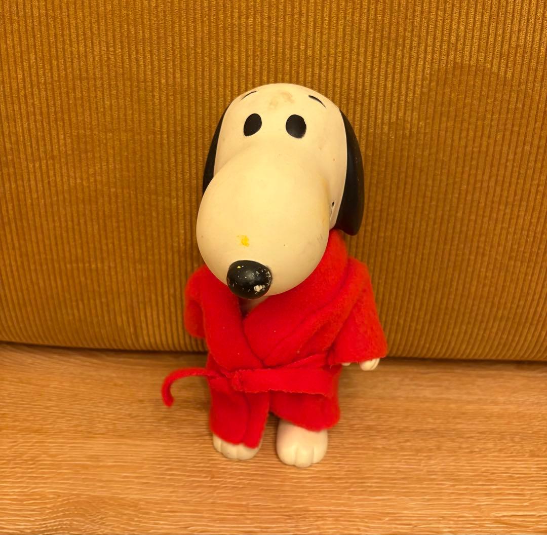 希少！60s SNOOPY スヌーピー ピーナッツギャング バスローブフィギュア