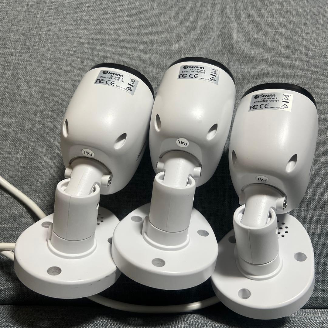 Swann 防犯カメラ 3台セット