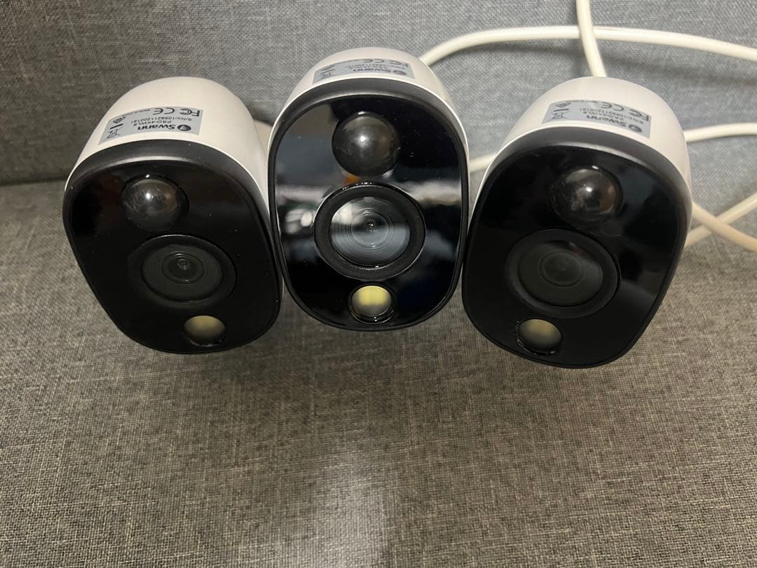 Swann 防犯カメラ 3台セット