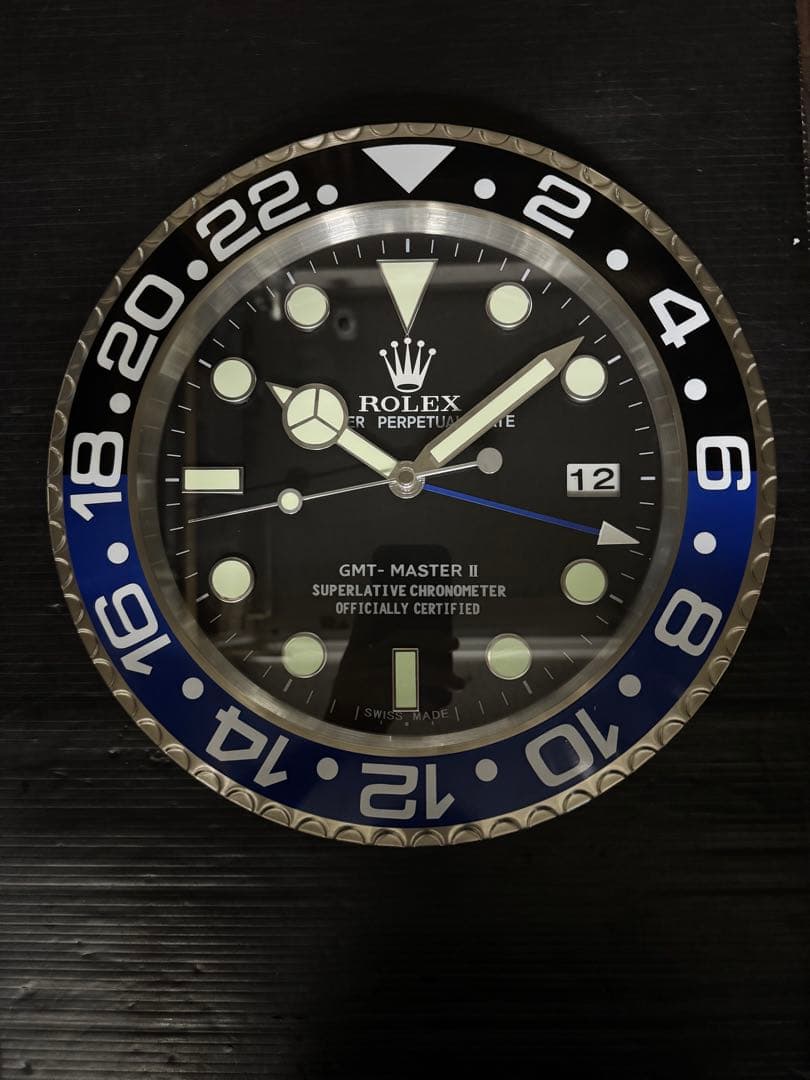 ロレックス　ROLEX GMTマスターⅡ 掛け時計　新品