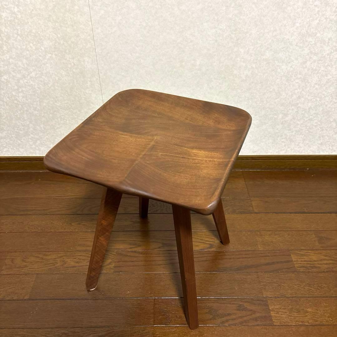【良品】関家具 アトリエ木馬 MIKUスツール ウォールナット
