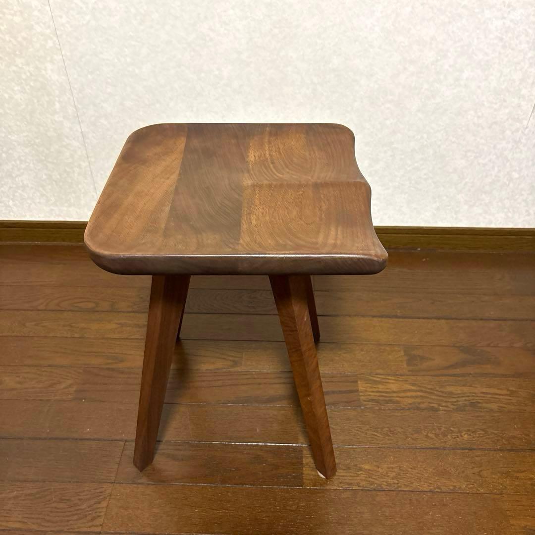 【良品】関家具 アトリエ木馬 MIKUスツール ウォールナット