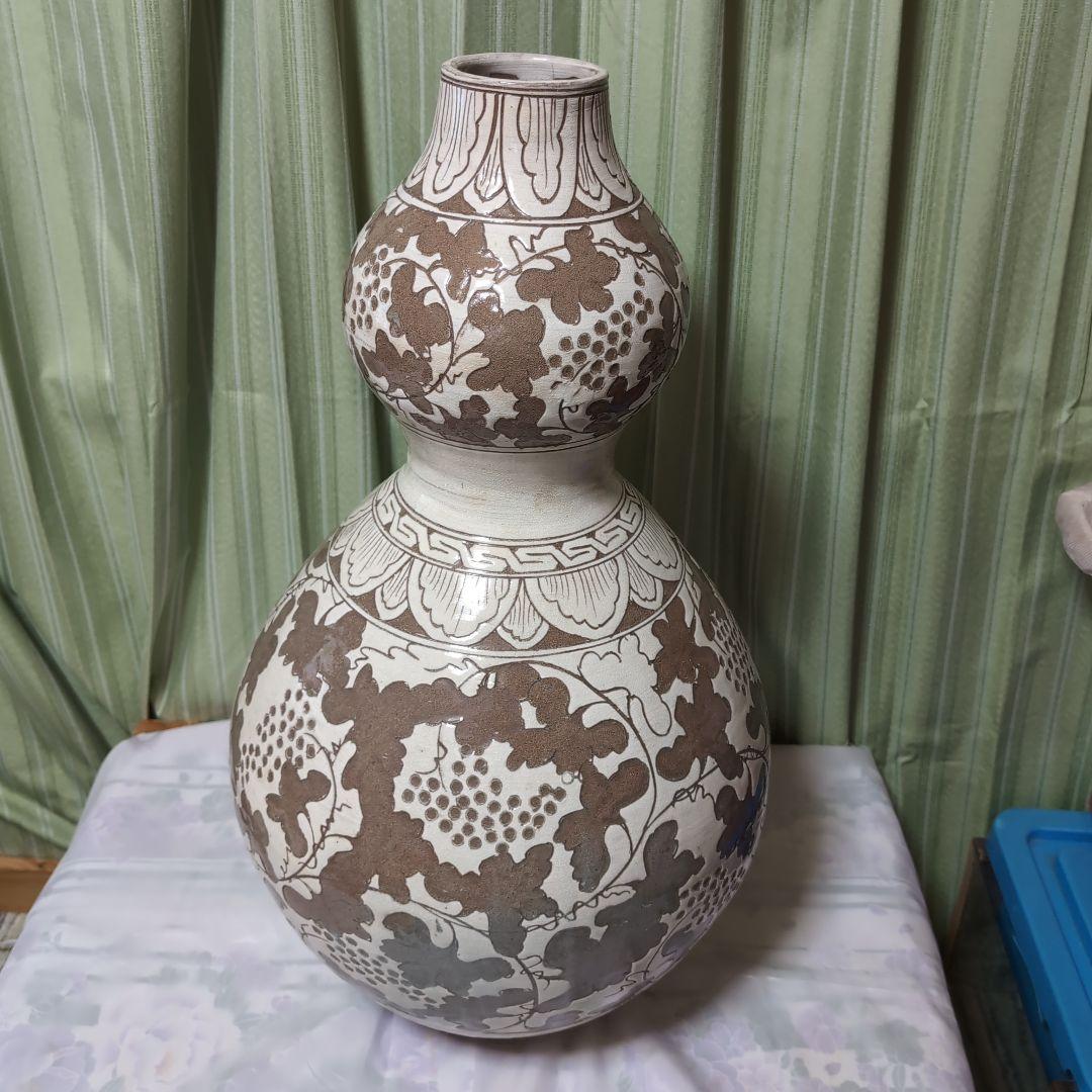 瓢箪型鶏龍山大型置物