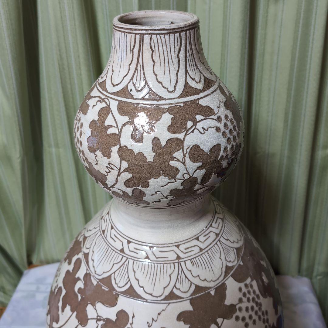 瓢箪型鶏龍山大型置物