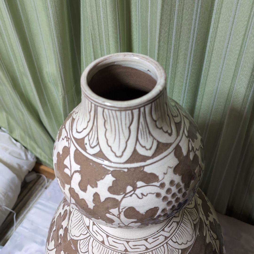 瓢箪型鶏龍山大型置物