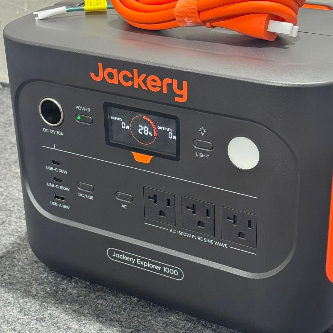 Jackery ポータブル電源 JE-1000D 新品未使用 d4928