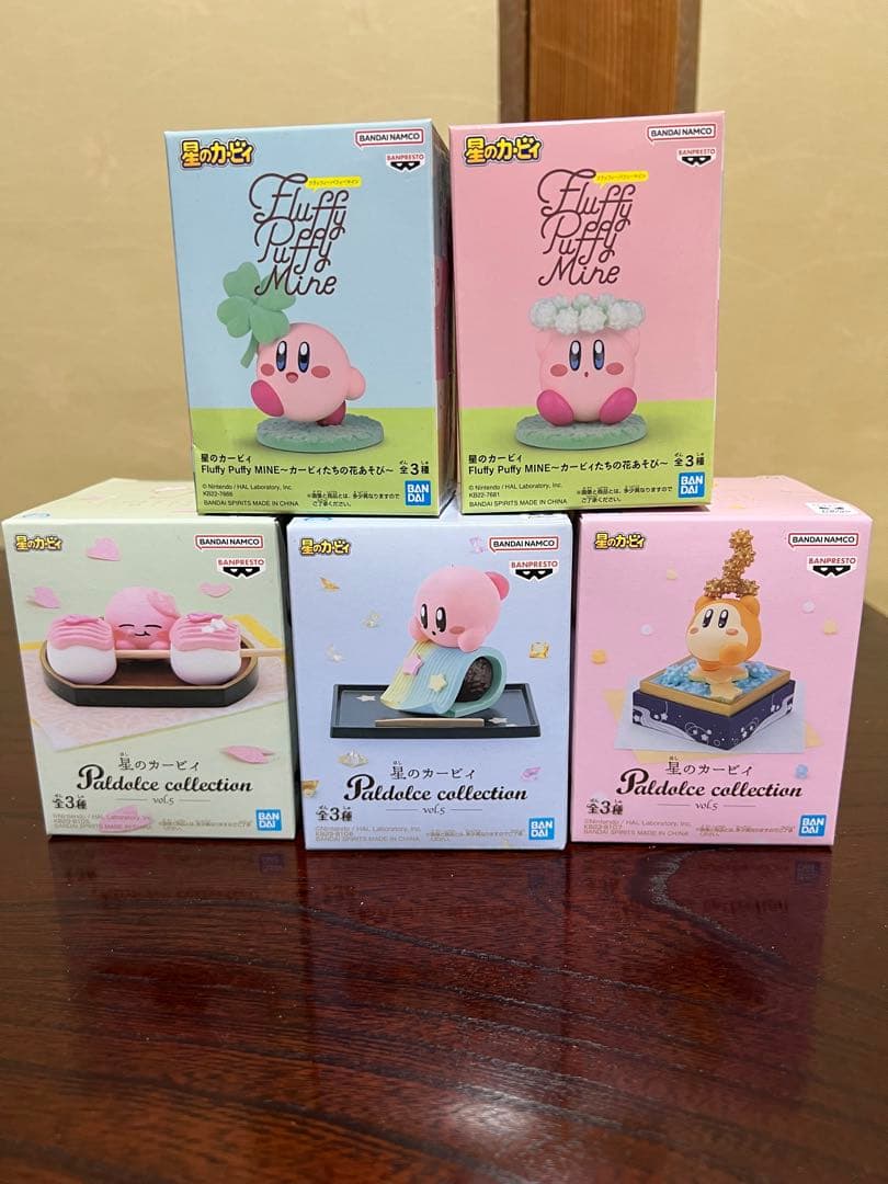 星のカービィ　カービィフィギュア　ワドルディフィギュア　カービィぬいぐるみ　他
