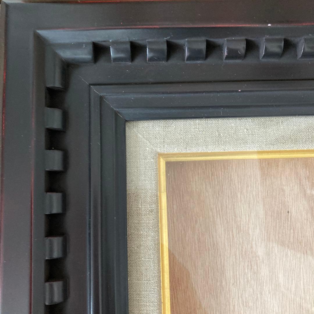 油絵　額縁　F8