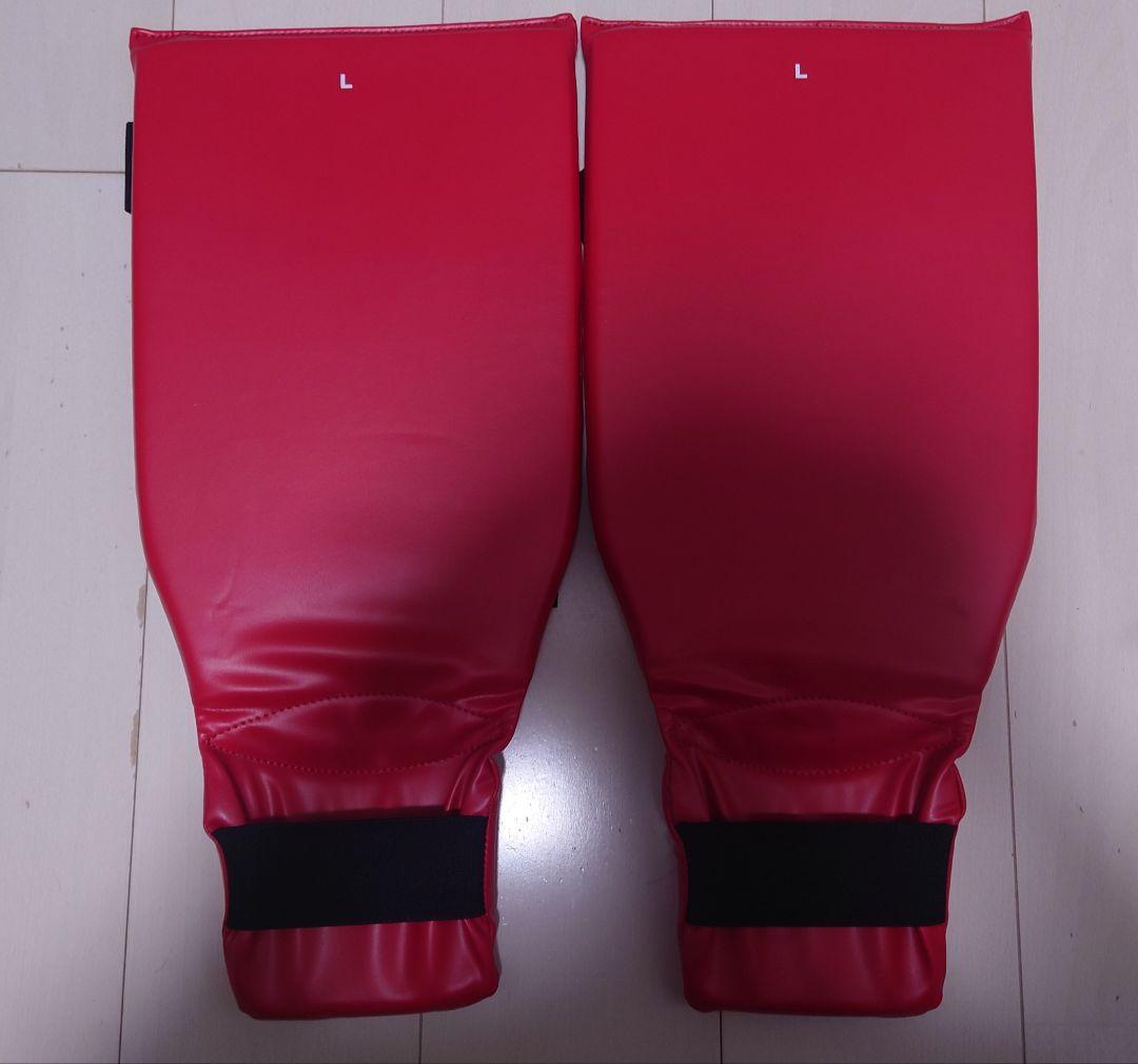 WINDY レッグプロテクター　赤　Lサイズ