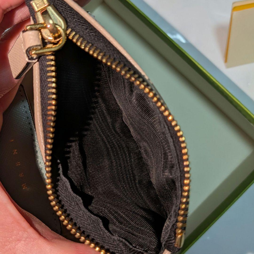 MARNI ライトグリーン、ホワイト、ブラウン サフィアーノレザー製ウォレット