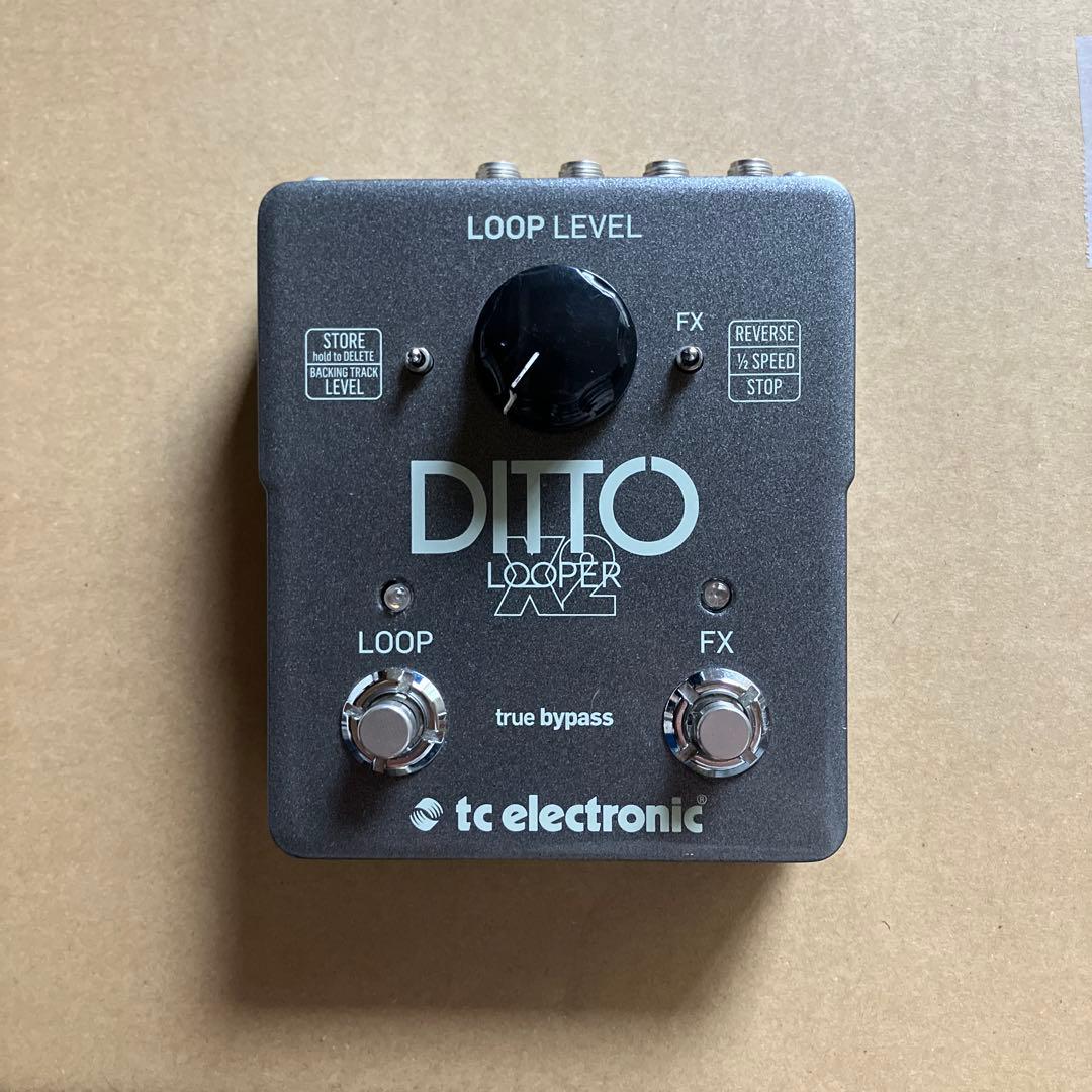 ギター DITTO X2 LOOPER tc electronic