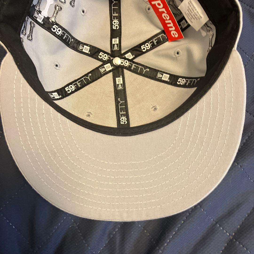 帽子 Supreme BONES BOX LOGO GREY 7 1/4