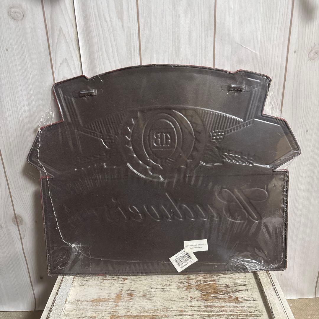 正規Budweiserバドワイザーガレージブリキ看板アメリカン雑貨メタルプレート