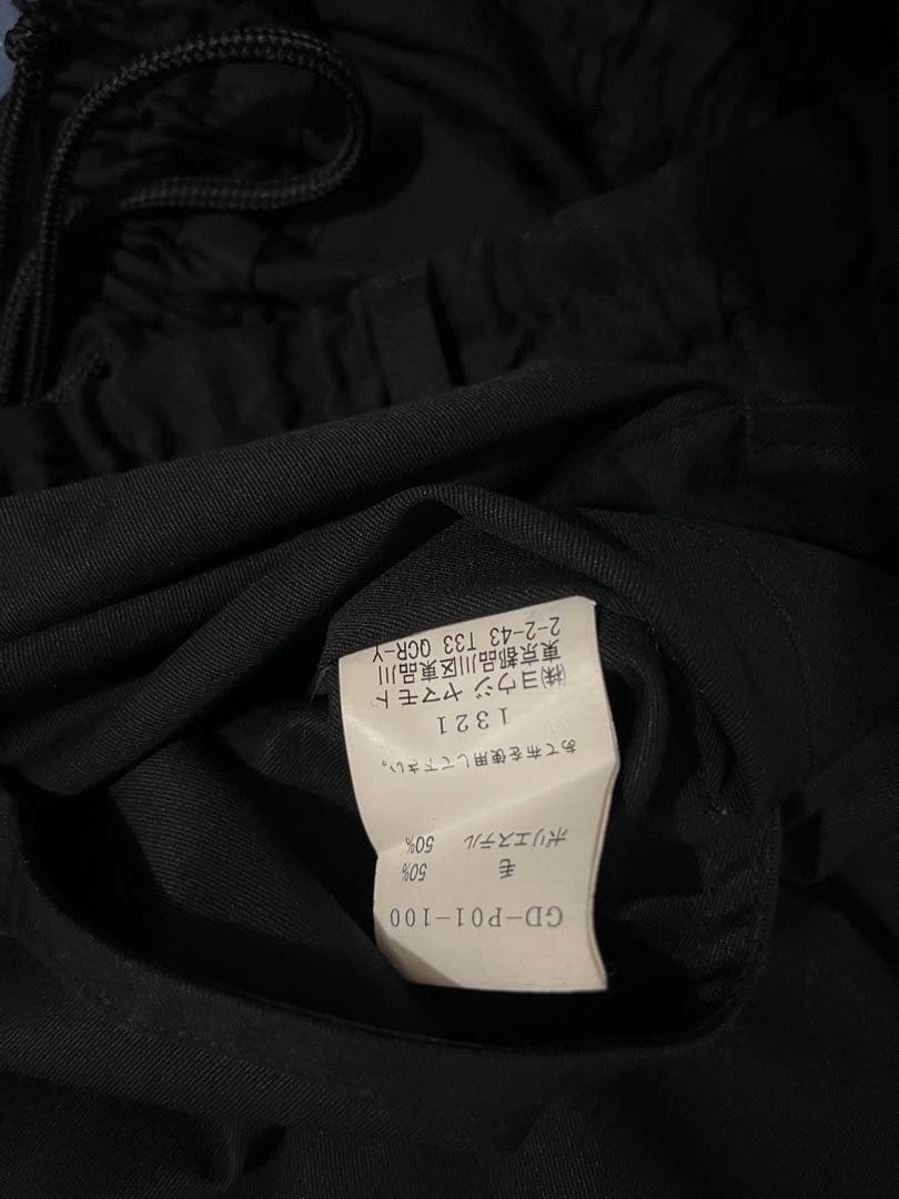 ground y グラウンドワイ　ラップパンツ　ヨウジヤマモト