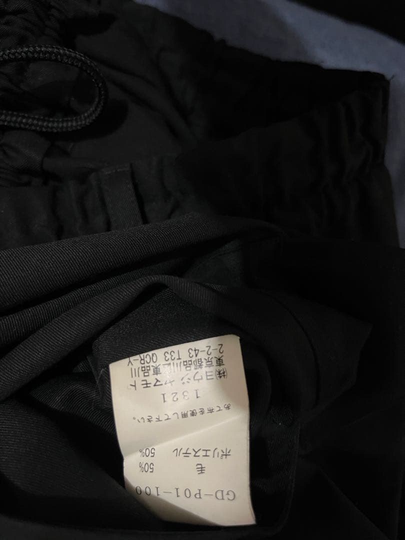 ground y グラウンドワイ　ラップパンツ　ヨウジヤマモト