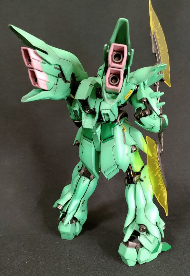 ガンプラ 塗装済 完成品 HGUC 1/144 シナンジュ ララア専用