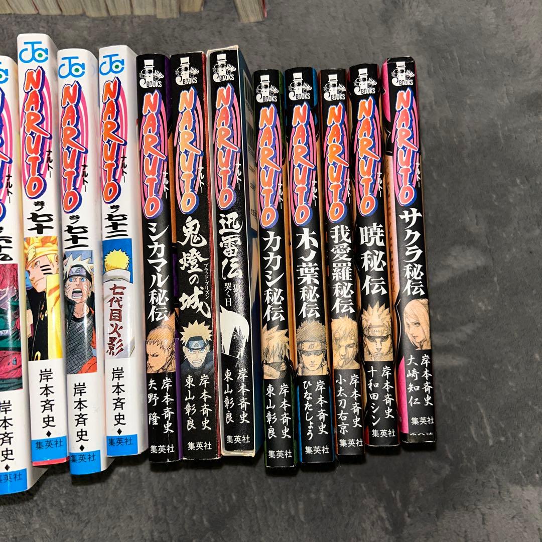 NARUTO 全巻　72巻＋小説