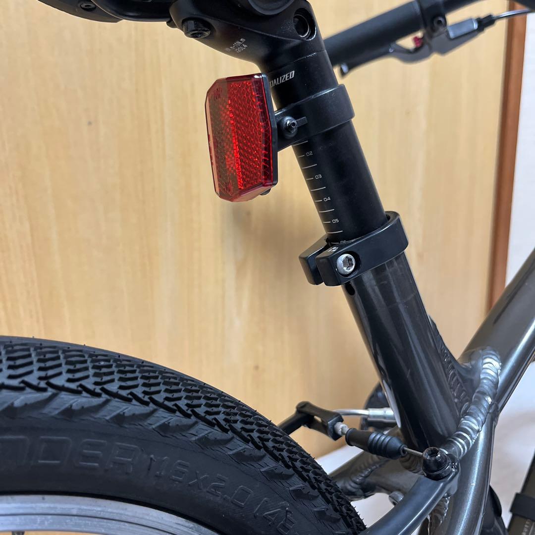 SPECIALAIZED JETT 16 グロススモーク/フレークシルバー