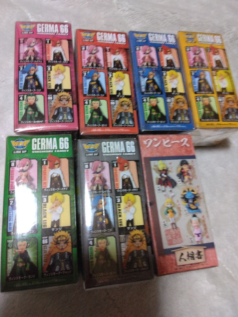 【希少未開封品】ワンピースワーコレ ヴィンスモークファミリー コンプ全7種セット