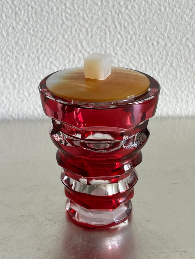 ヴァルサンランベール（VSL）グラス　見立て　茶器　ベルギー　茶道具　茶箱茶籠