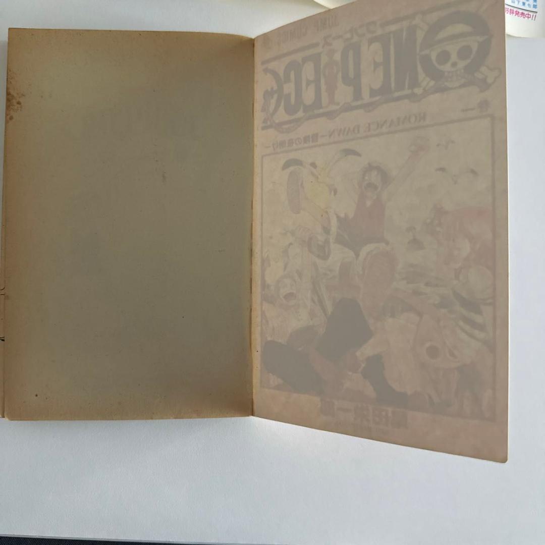 初版 ONE PIECE 1巻 ROMANCE DAWN 冒険の夜明け