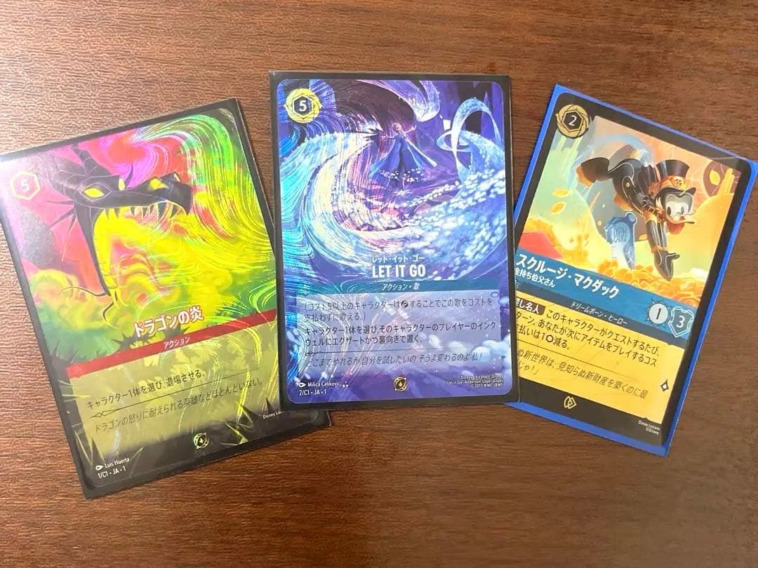 LET IT GO ドラゴンの炎 マグダック プロモセット【美品】