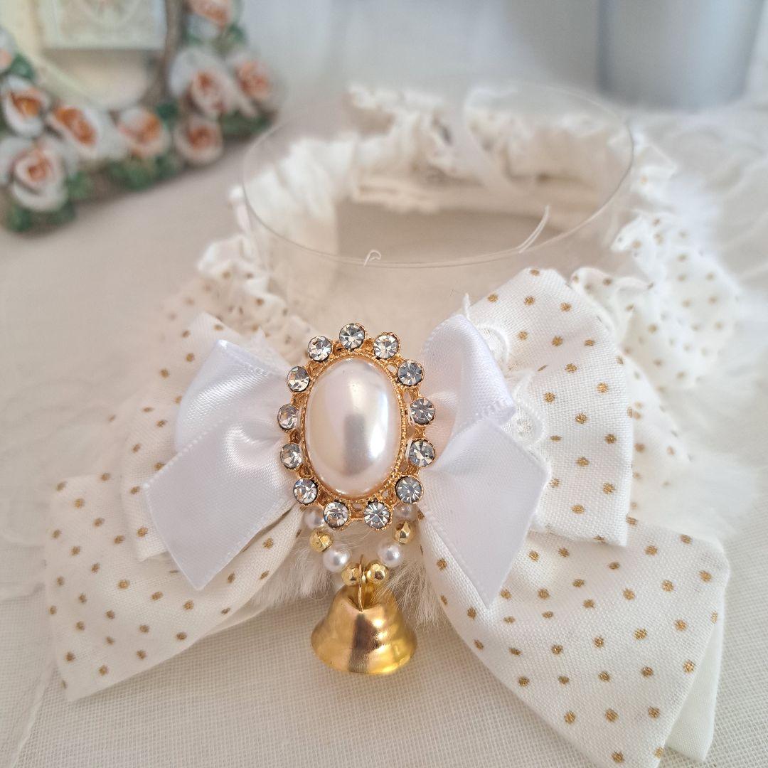 短毛シュシュ、スノーフレーク、ゴールドドット、わんちゃん猫ちゃん用