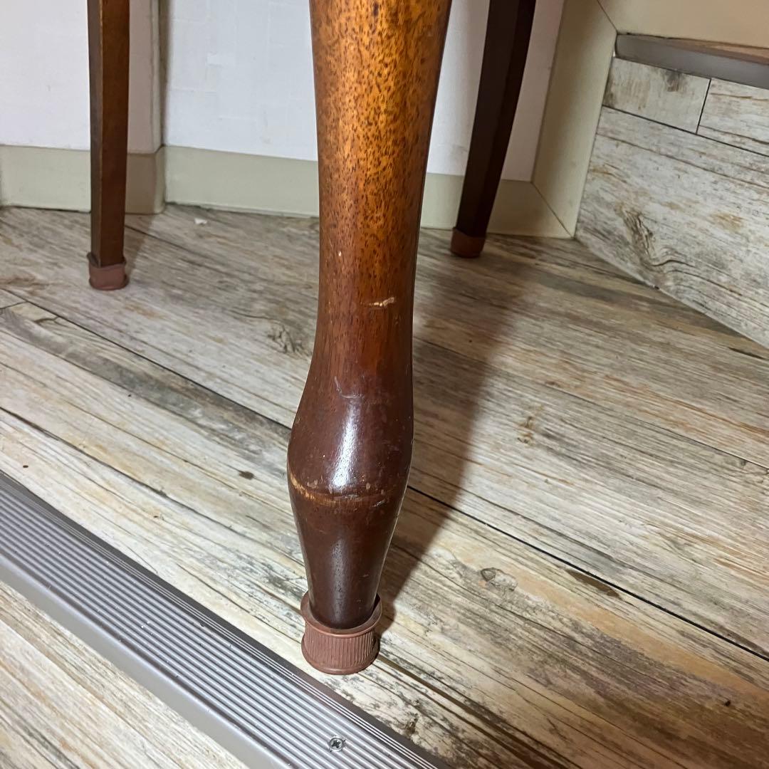 【訳あり】マルニ ベルサイユ ダイニングチェア 椅子 猫脚 DIY 張り替え用