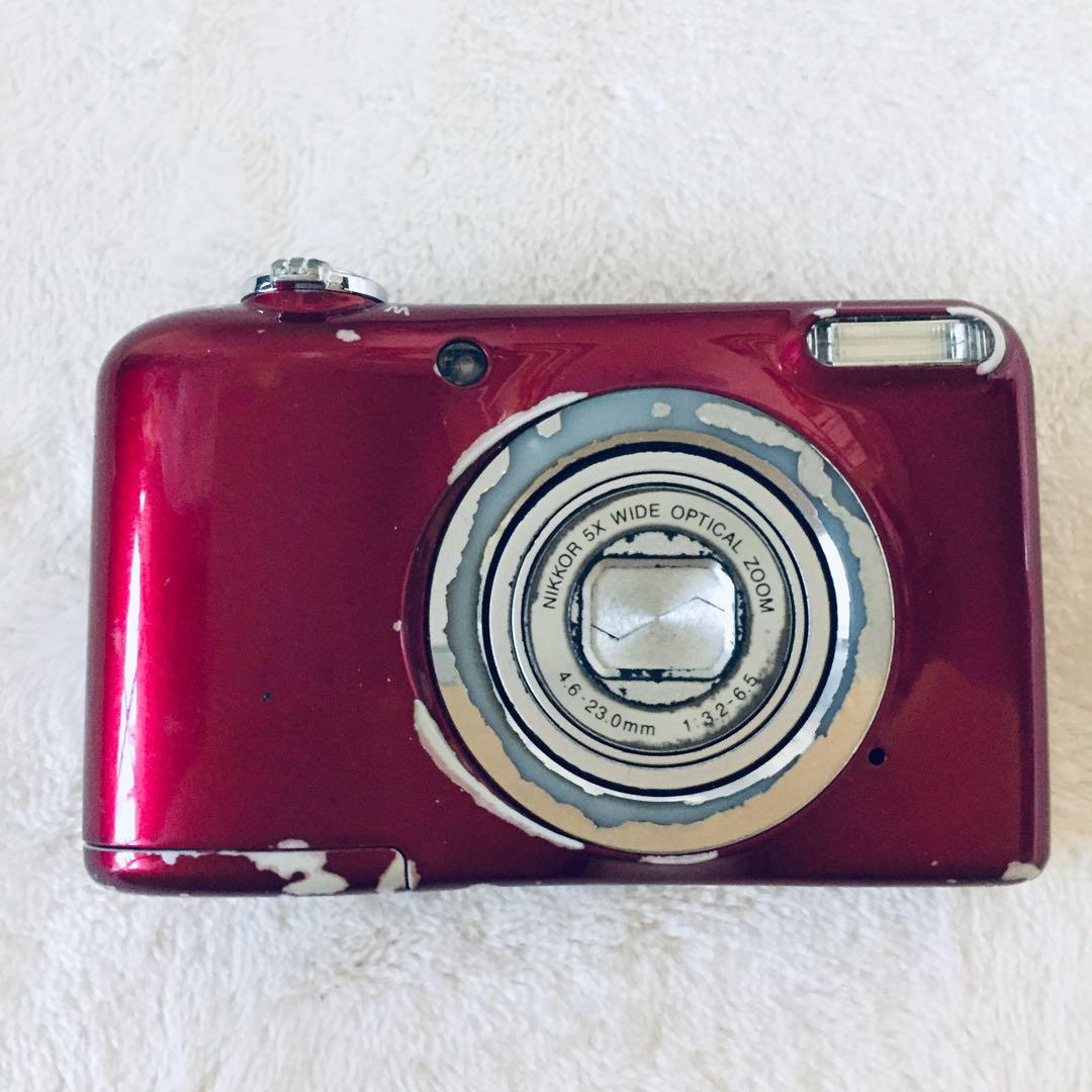 乾電池式 箱付き Nikon COOLPIX A10 オールドコンデジ デジカメ